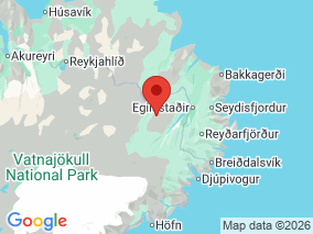 Map of Site Report: Eastern Iceland, Iceland